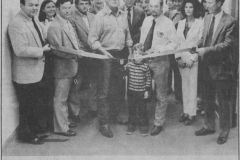 Williams Building Renovation Dedication '87