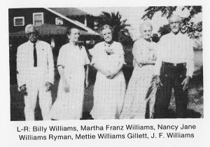 Billy Williams, Wife, Two Sisters and Brother